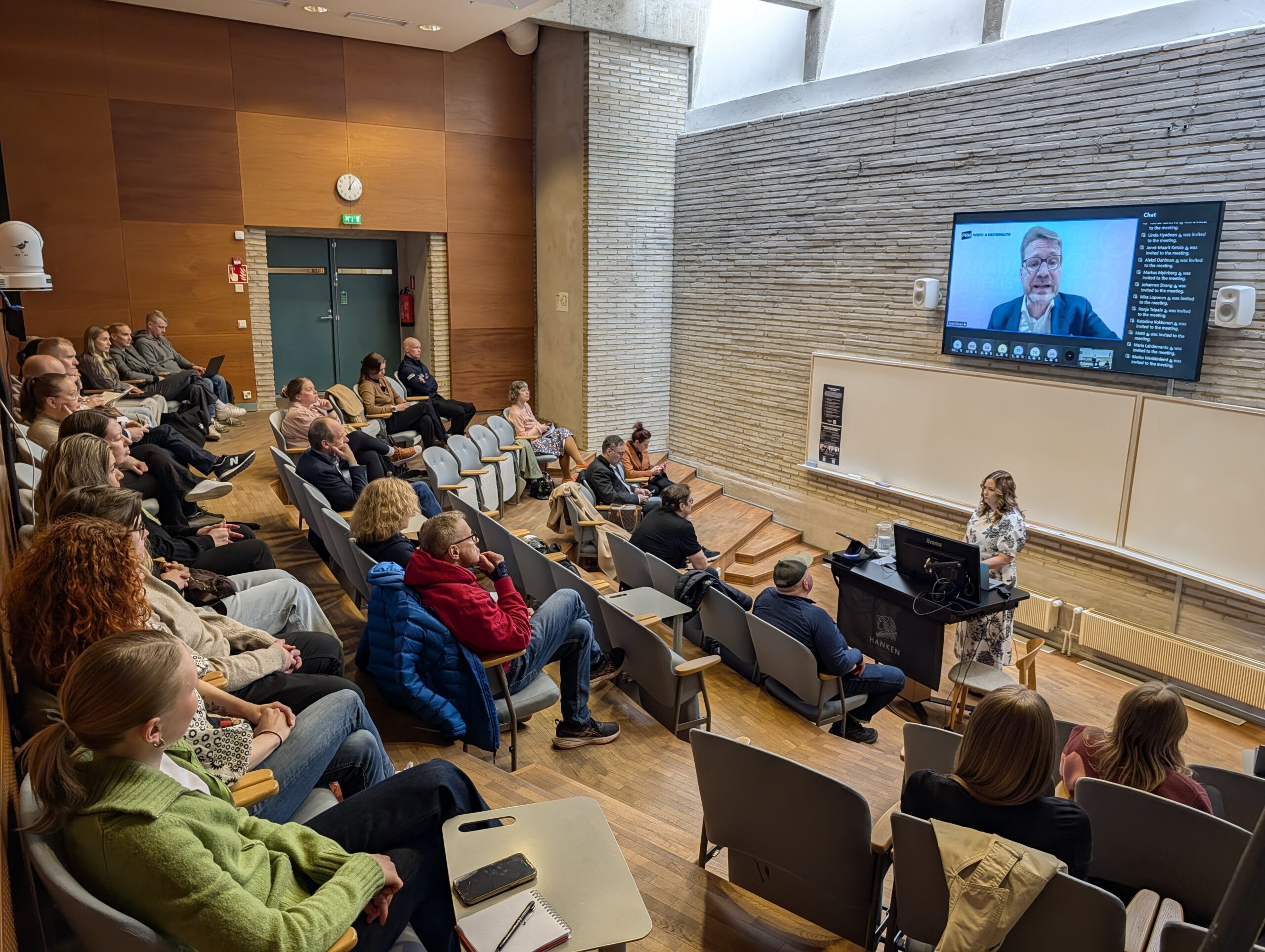 IP-Day tapahtumassa Helsingin Hankenilla juhlistettiin Maailmaan Henkisen Omaisuuden päivää ja käsiteltiin Urheilua ja siihen liittyviä brändejä ja aineettomia oikeuksia